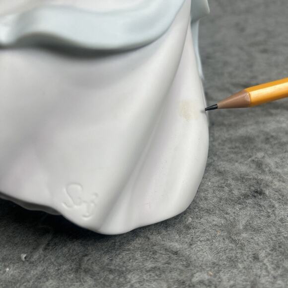 1996 Precious Moments "Sing In Excelsis Deo" Figurine/Tree Topper Missing Halo - Picture 5 of 10